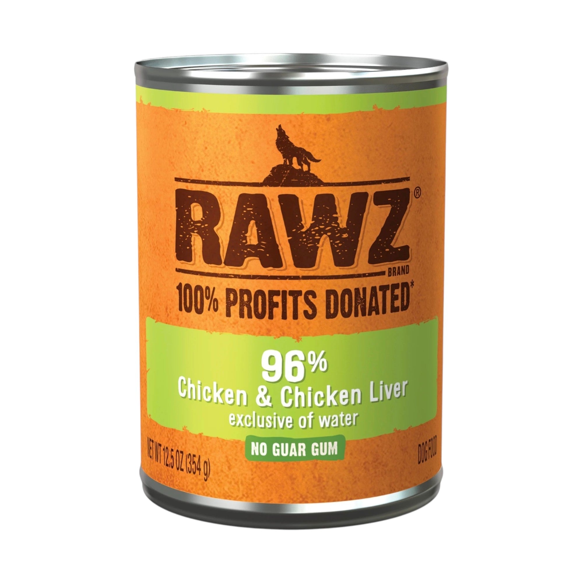 Rawz Chicken & Chicken Liver Canned Dog Food (12.5oz)