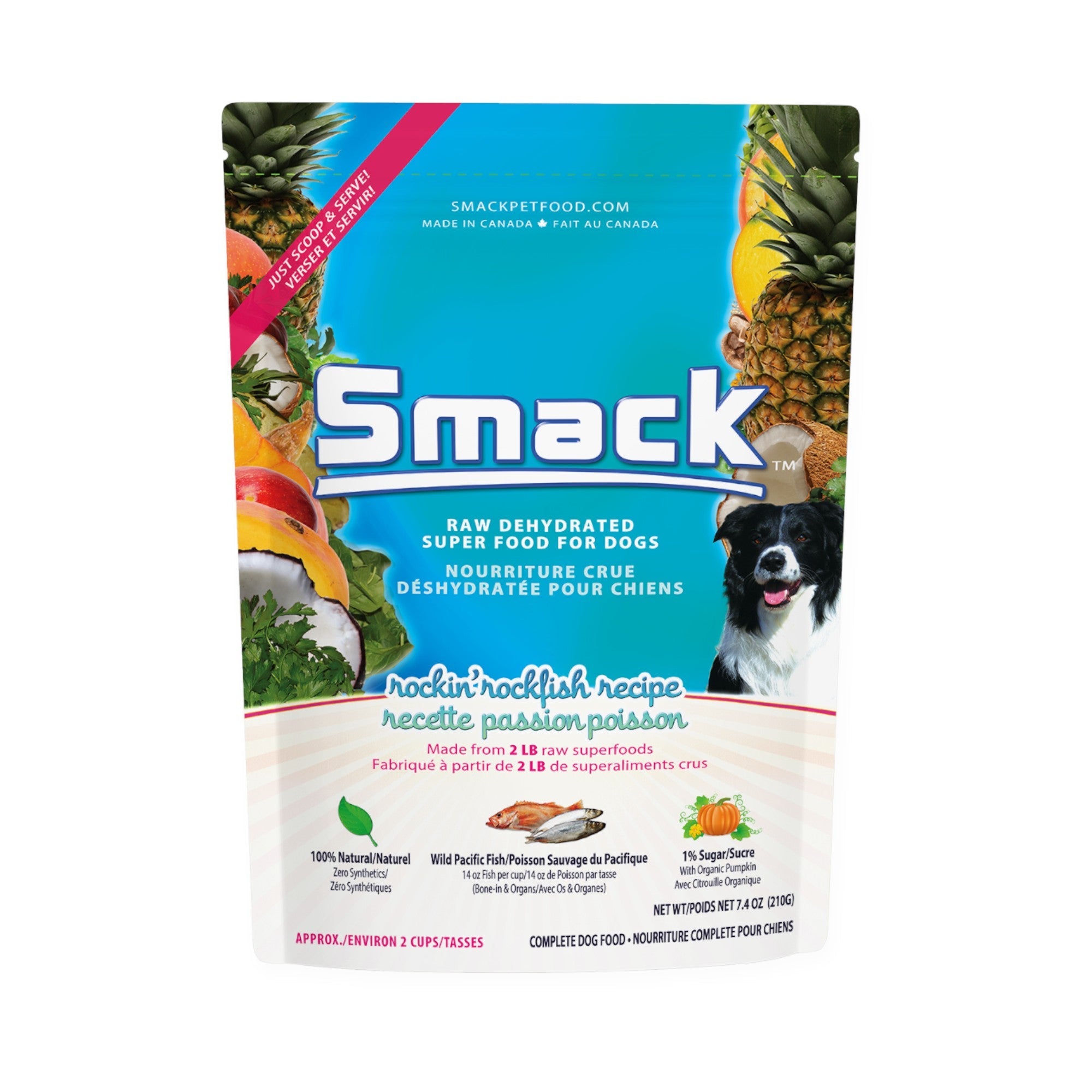 Smack Dog Dehydrated Rockin' Rockfish (210g)