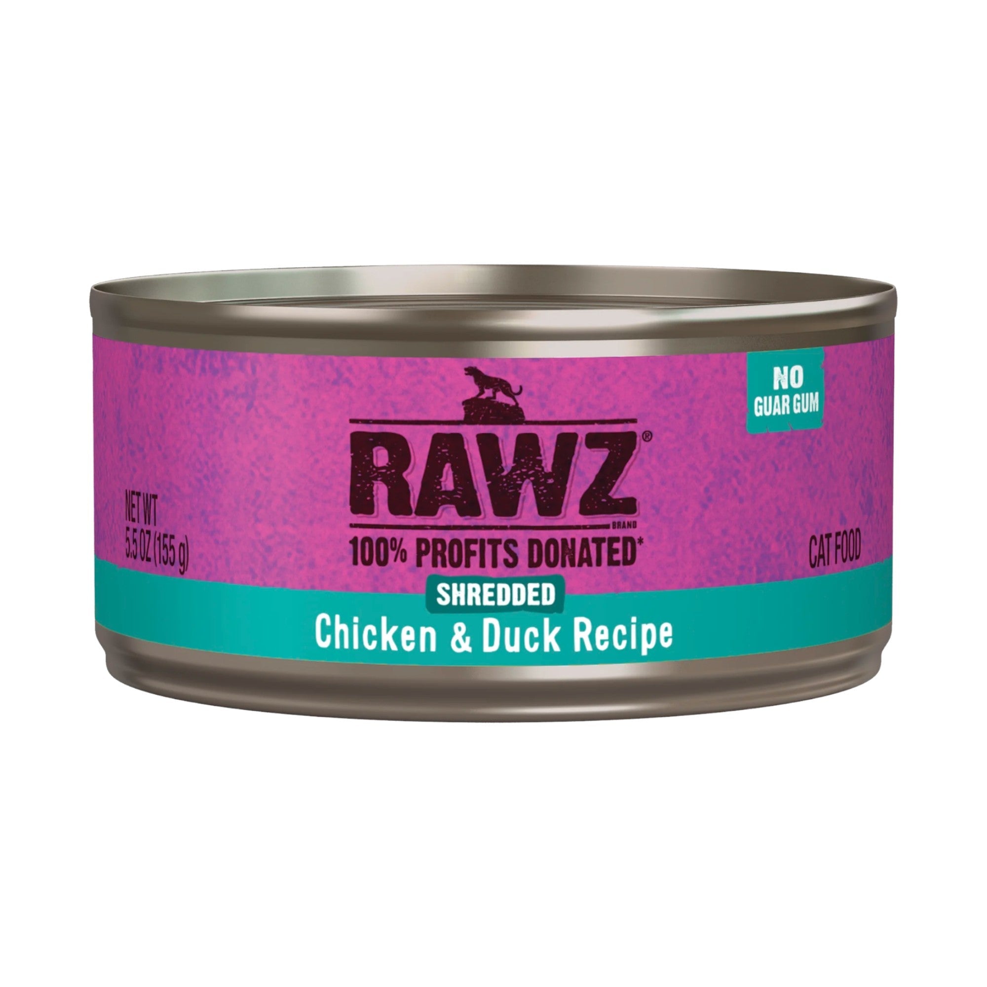 Rawz Chicken & Duck Shredded Cat Can (5.5oz)