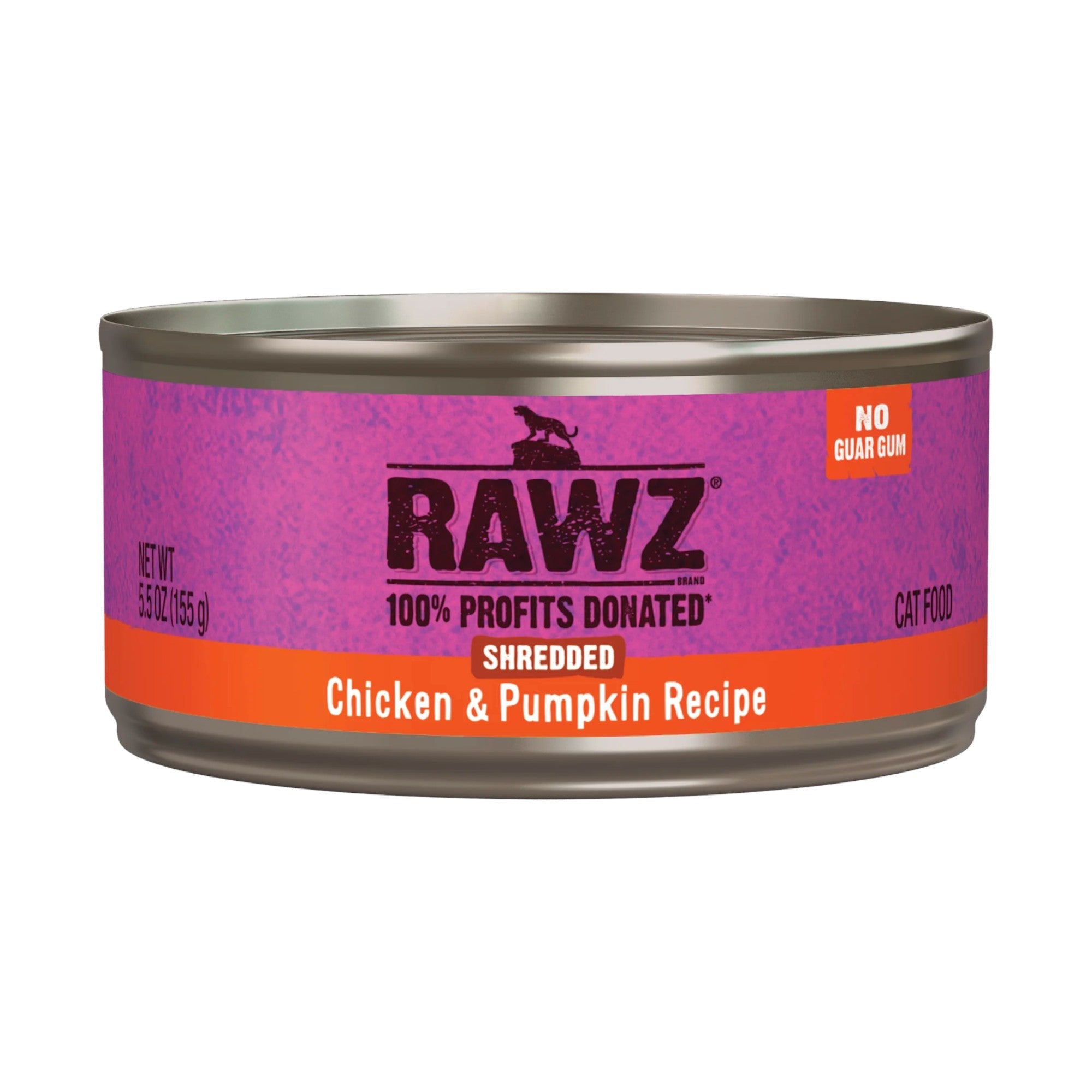 Rawz Chicken & Pumpkin Shredded Cat Can (5.5oz)