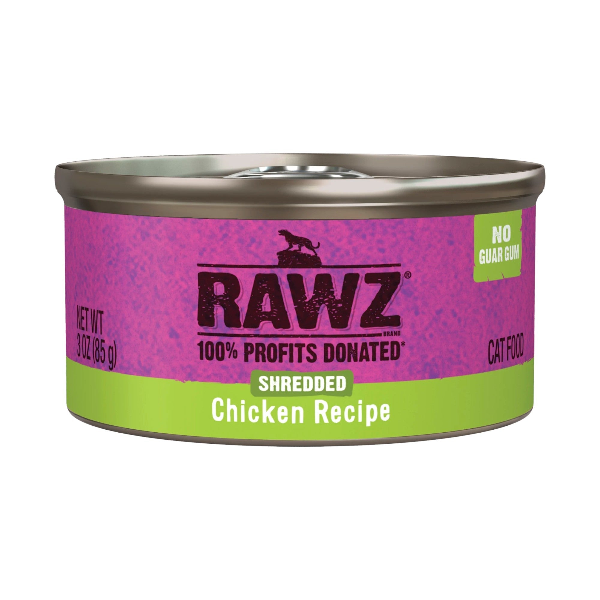 Rawz Shredded Chicken Cat Can Recipe (3oz)