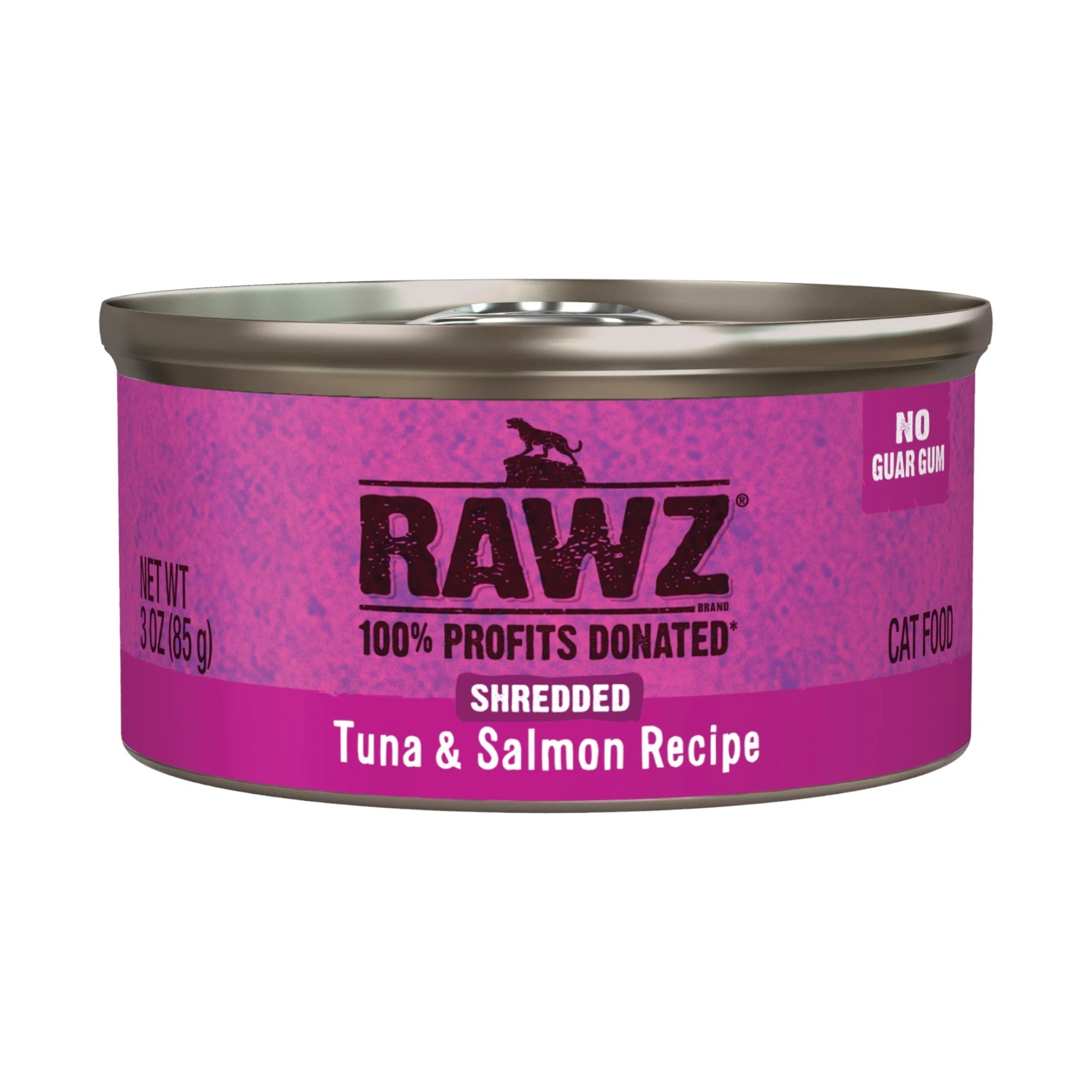 Rawz Shredded Tuna & Salmon Canned Cat Food (3oz）