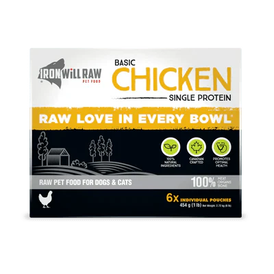Iron Will Basic Chicken (6lb) - Tail Blazers Etobicoke