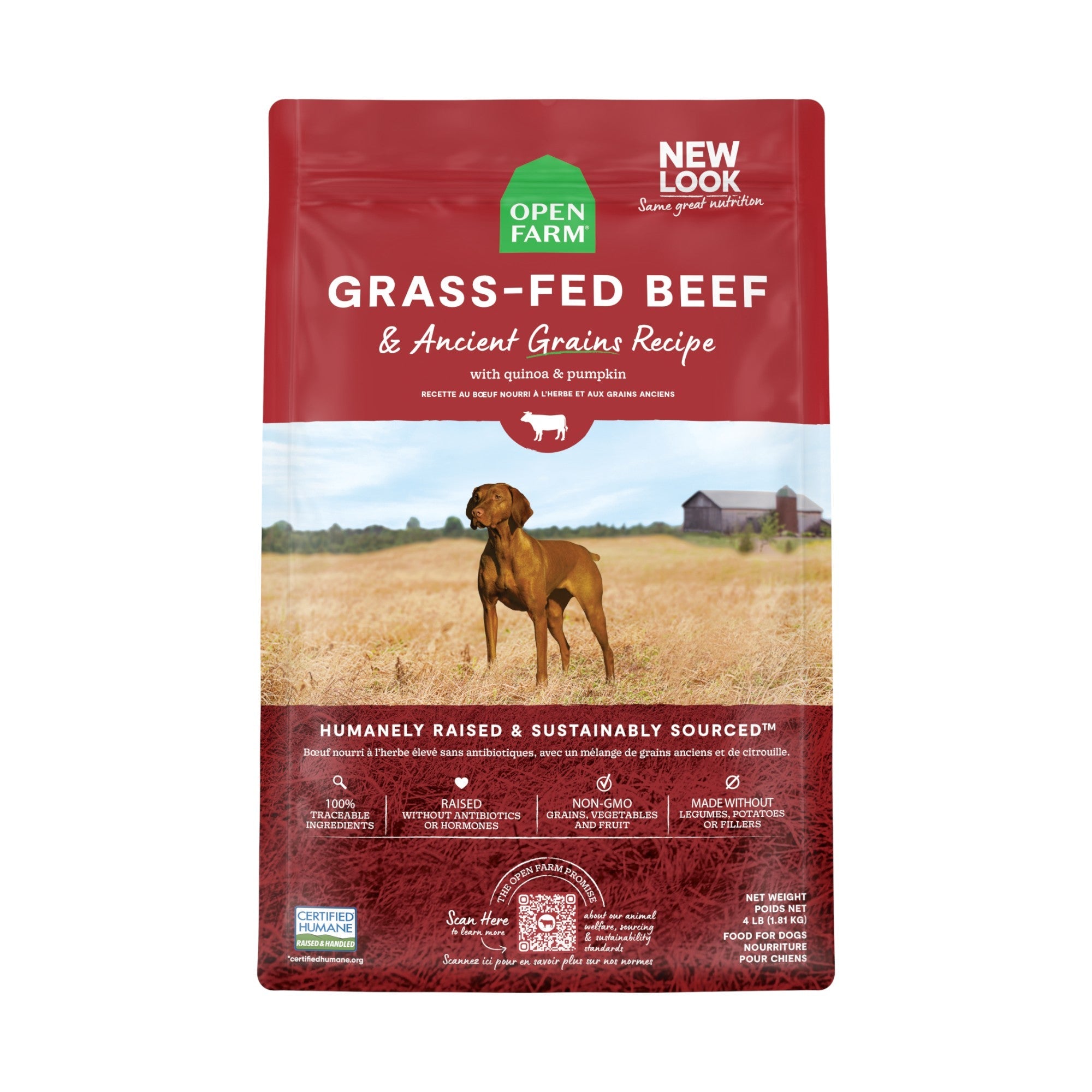 Open Farm Beef Ancient Grain (4lb)