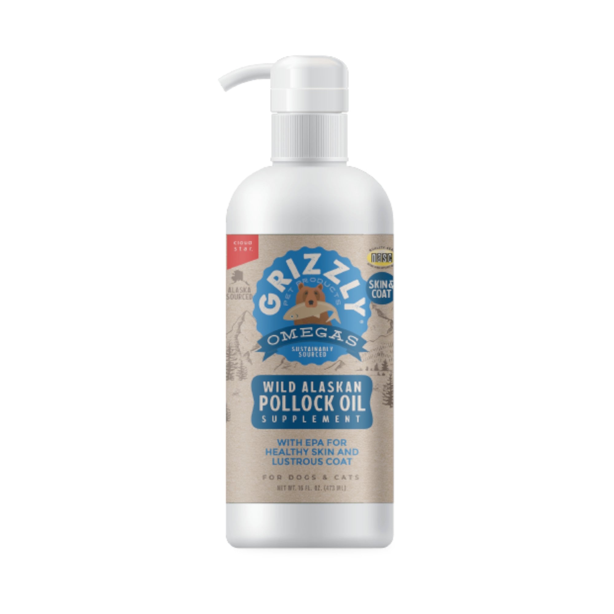 Grizzly Pollock Oil (16oz)