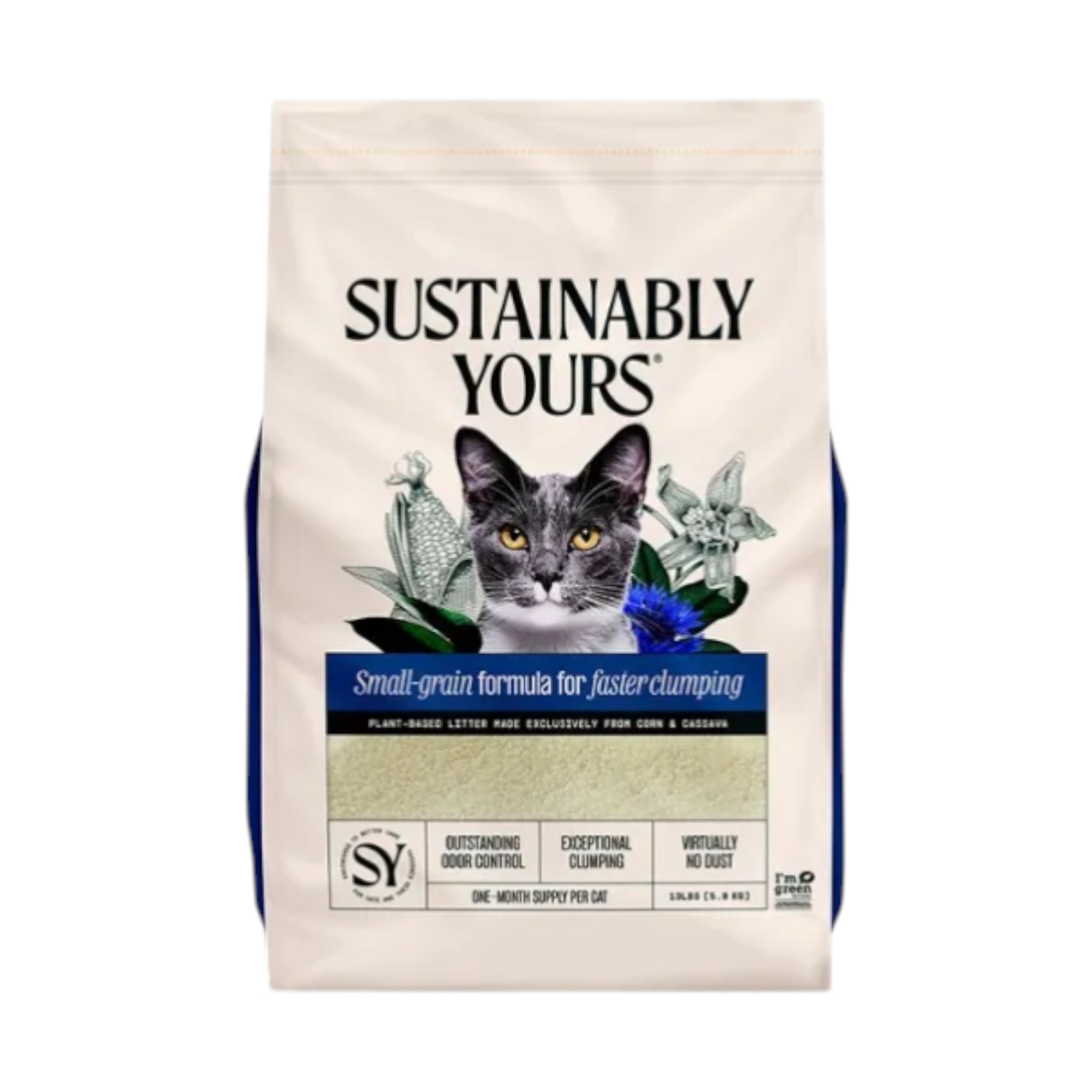 Sustainably Yours Cat Litter Plus (26lb)