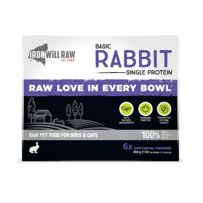 Iron Will Basic Rabbit (6lb) - Tail Blazers Etobicoke