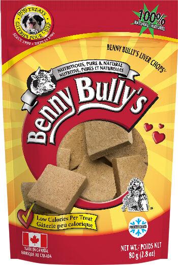 Benny Bully's Beef Liver Chops (80g) - Tail Blazers Etobicoke