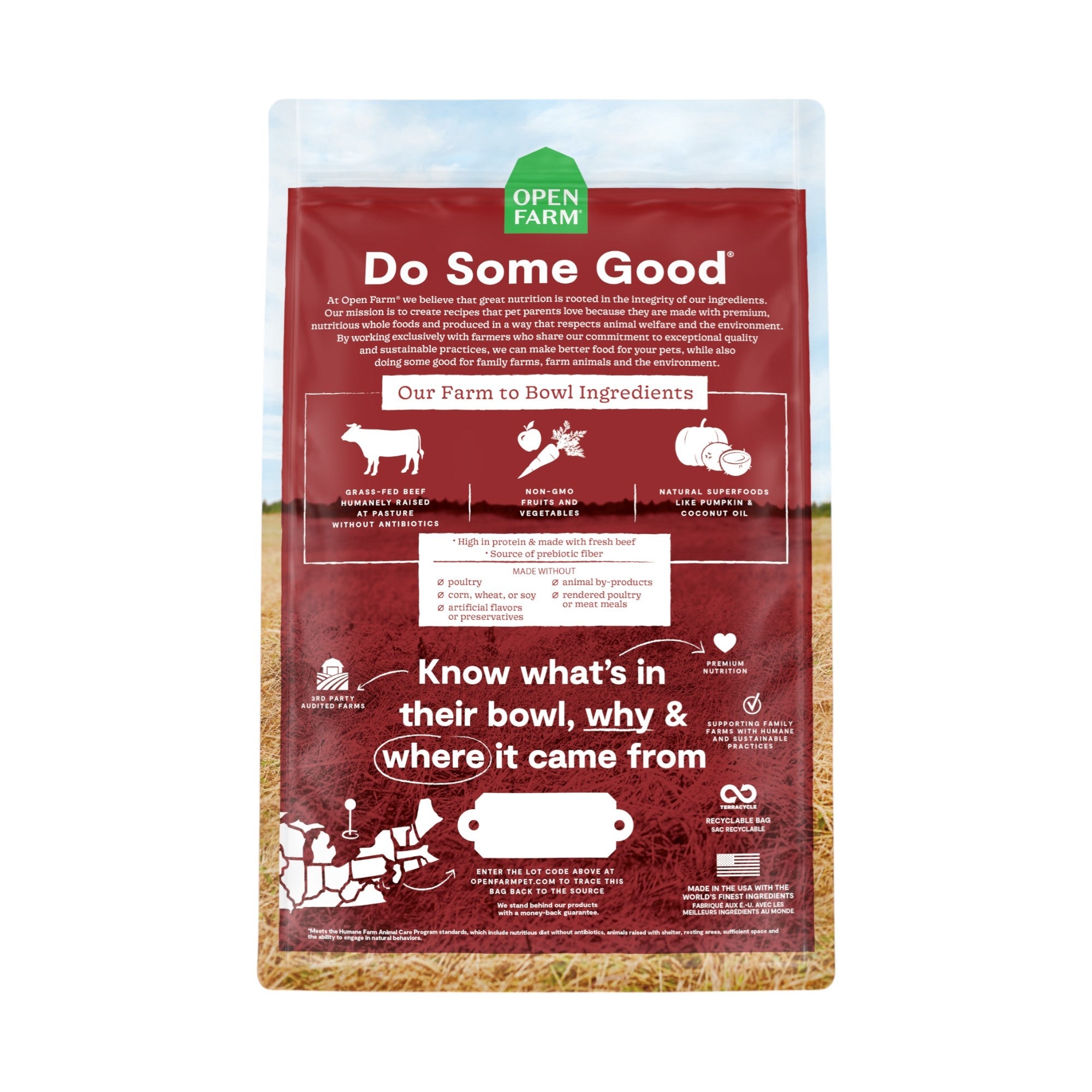 Open Farm Beef Grain Free (4lb)