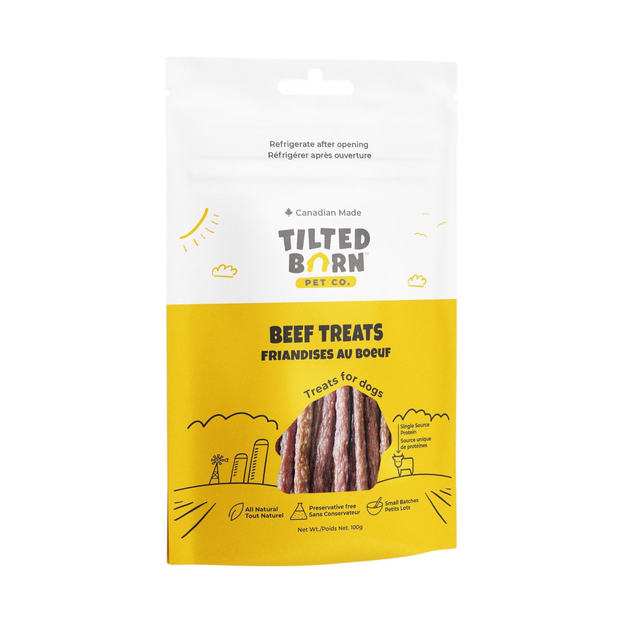 Tilted Barn Beef Stick Treats (100g)