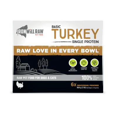 Iron Will Basic Turkey (6lb) - Tail Blazers Etobicoke