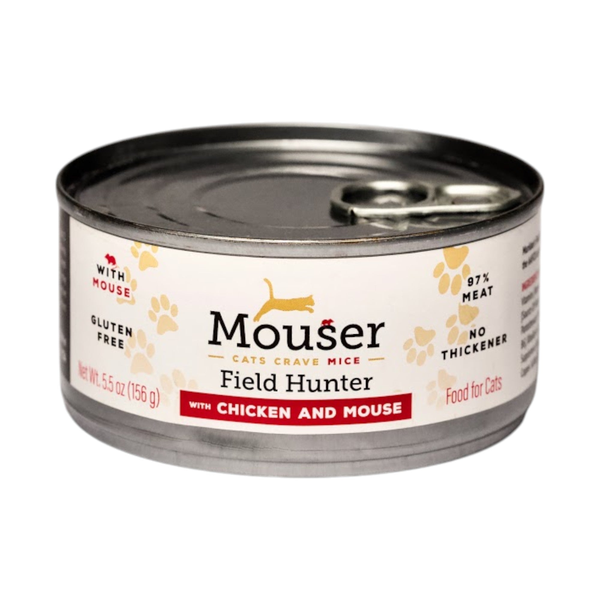 Mouser Field Hunter Wet Cat Food Chicken & Mouse (5.5oz)
