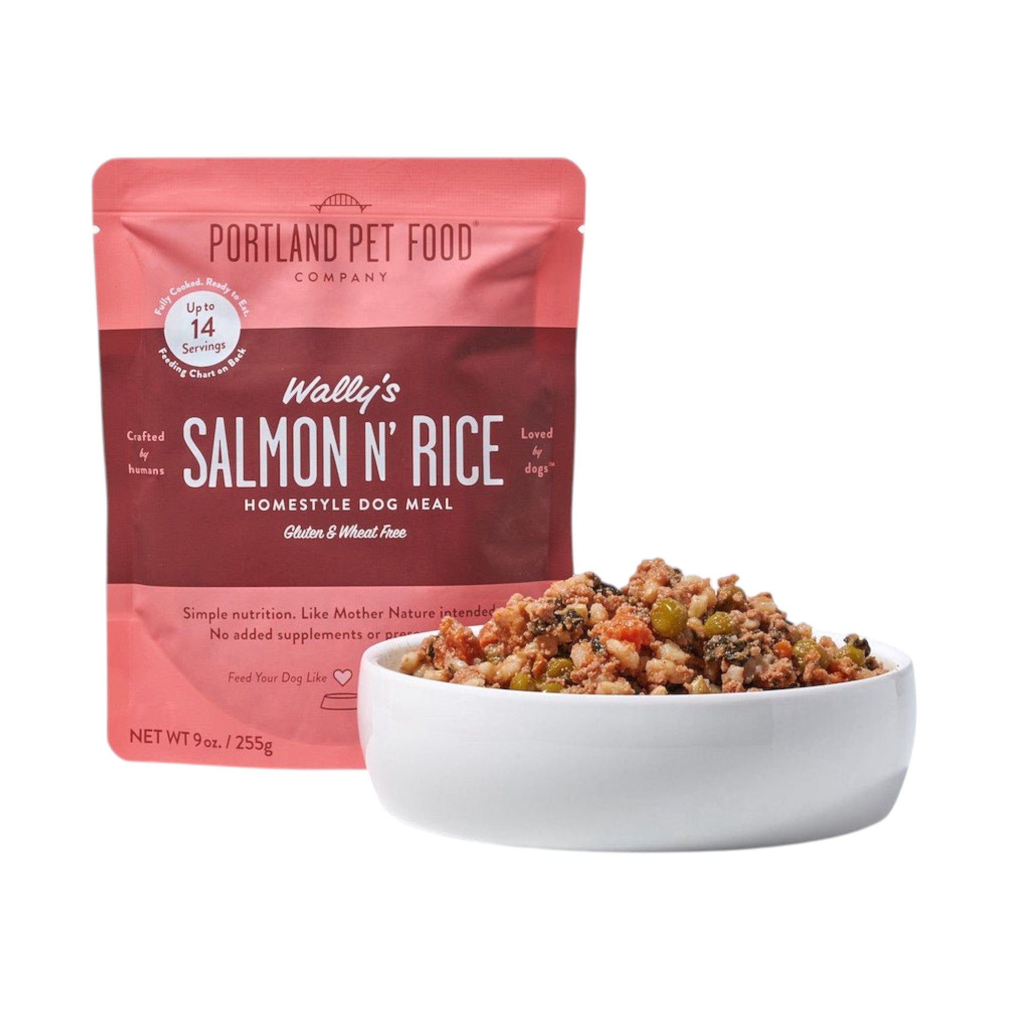 Portland Gf Salm N Rice Dog (9oz)
